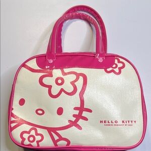 Hello Kitty Pink and Cream Cosmetic Bag